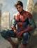 do comic book illustration, marvel comic superhero