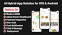 be your hybrid mobile app developer, react native, flutter