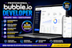 bubble io developer bubble website bubble app bubble mvp bubble saas bubble io