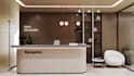 do luxury contemporary manager office and reception