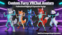 create a custom vrchat avatar with full body rig and unity setup