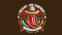 do good looking mexican chili with lasso logo with free source file