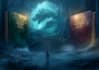 create an epic fantasy book cover