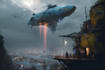 making a sci fi spaceship art