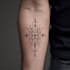 make a geometric tattoo design