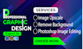 edit your photo, upscale, background remove with ai