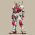 design custom futuristic mecha robot artwork