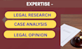 do detailed legal research and case analysis