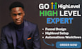 gohighlevel landing page gohighlevel website gohighlevel sales funnel ghl expert