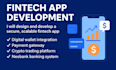 develop fintech app, p2p app, payment app, crypto trading app, neobank app