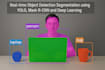 do object detection segmentation using yolo,mask rcnn and deep learning