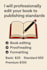 professionally edit your book to publishing standards