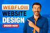 design and develop a responsive, SEO friendly webflow website