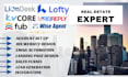 do kvcore, rei reply, lofty, lofty crm, boldtrail, wiseagent real estate website