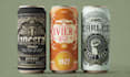 design premium vintage engraving style packaging and label