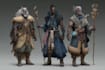 design a fantasy, dark fantasy character concept