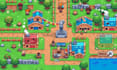 do top down pixel art tileset rpg game environment tile map pixel background