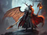 draw fantasy scifi custom characters and concept