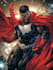 make concept art superhero character comic style