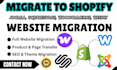 clone website migrate joomla squarespace woocomerce weebly to shopify migration
