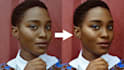 do skin retouching flawlessly
