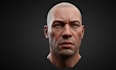 3d face model character head sculpt realistic head for 3d printing and rendering