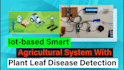 develop a smart ai app for crop disease detection via image and drone data