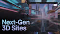 3d interactive configurator animated website three js webgl spline next js gsap