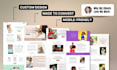 design professional squarespace website quick