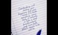 write handwritten assignment, letters and greetings cards