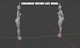 rig second life avatar with 3d texture, uv mapping, bento rigging, animesh