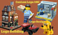 design custom lego moc display sets for you