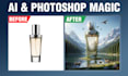 create professional ai product photos for ecommerce with photoshop editing