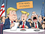 create funny political cartoons