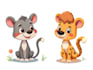 draw custom animal cartoon illustration