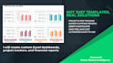create custom excel dashboards, project trackers, and financial reports