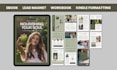 create professional PDF lead magnet, workbook, ebook and canva design