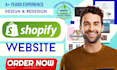 build shopify store design shopify website redesign shopify dropshipping store