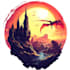 design a fantasy rpg logo