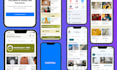 design mobile app screens in figma