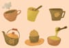 do cute textured illustration