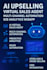 do ai upselling virtual sales agent b2b multinode automation analytic webapp