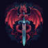 create logo designer anime, fantasy