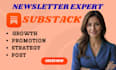 setup substack account newsletter template substack promotion
