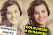restore and colorize your old or damaged photos using ai