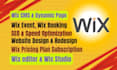 wix cms or wix dynamic page, membership or wix pricing plan