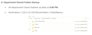 do centralized backup and automation system