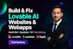 build lovable ai website fix lovable ai webapp fix replit bolt new v0 supabase