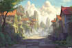 create environment concept art