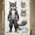 create your furry character reference sheet furry